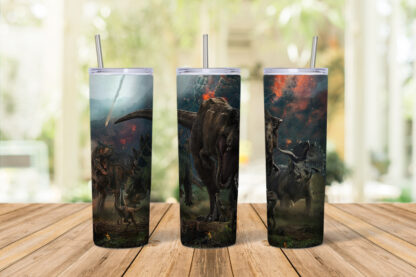 Dinosaur 20oz tumbler