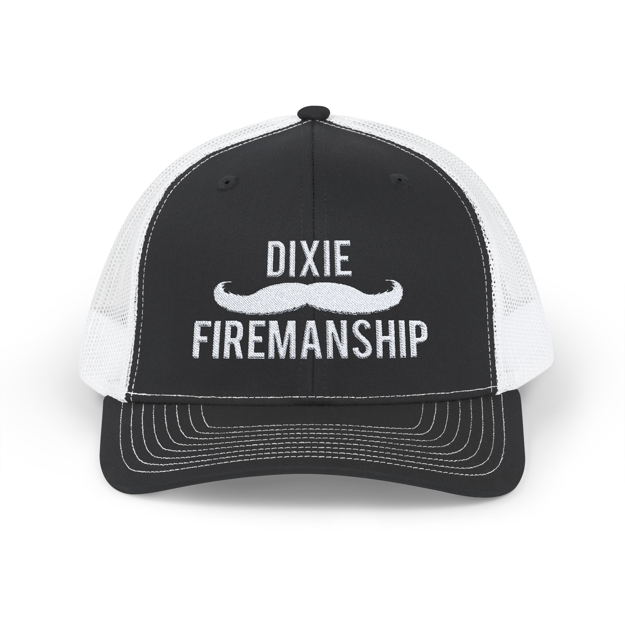 Dixie Mustache Snapback Trucker Cap - Image 9