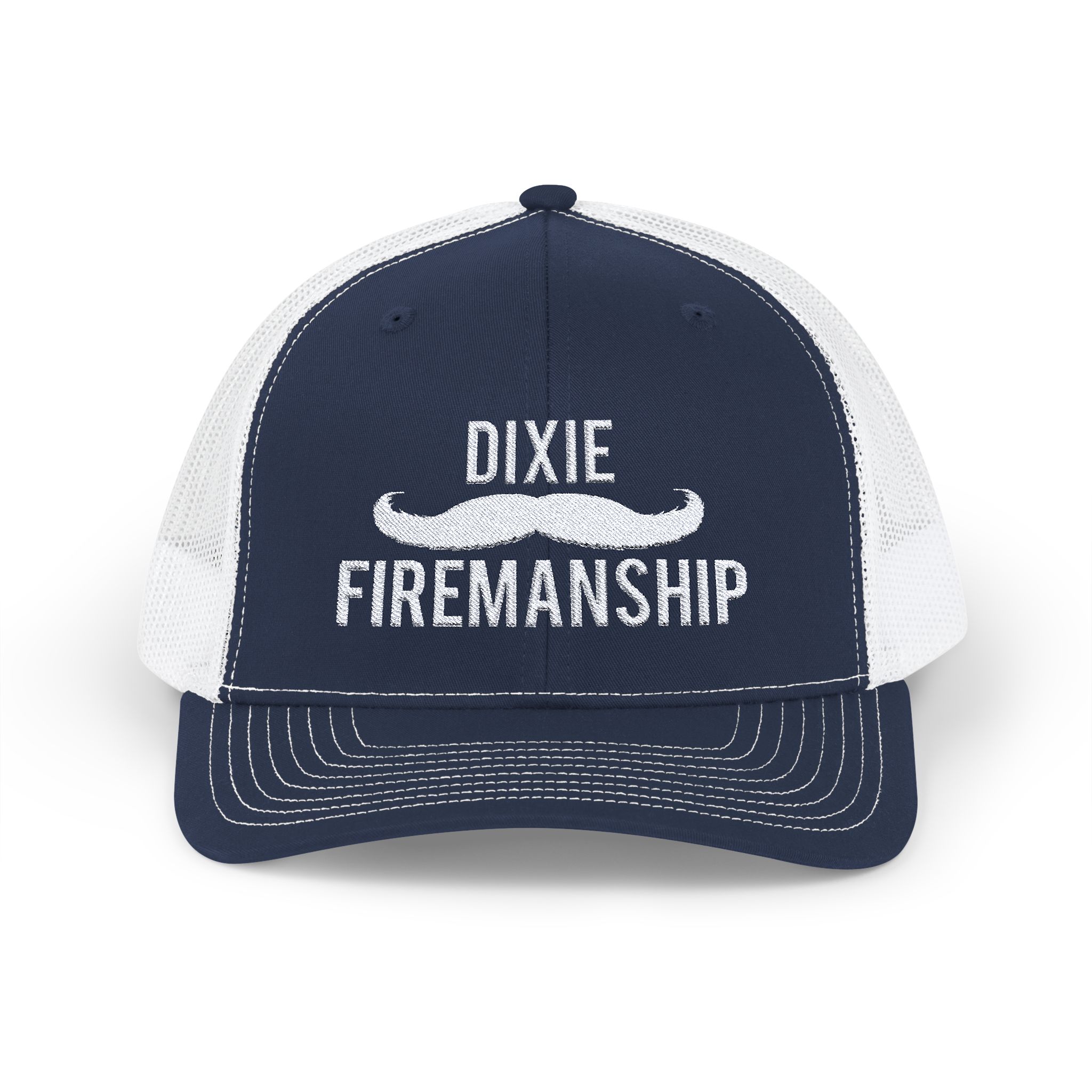 Dixie Mustache Snapback Trucker Cap - Image 13