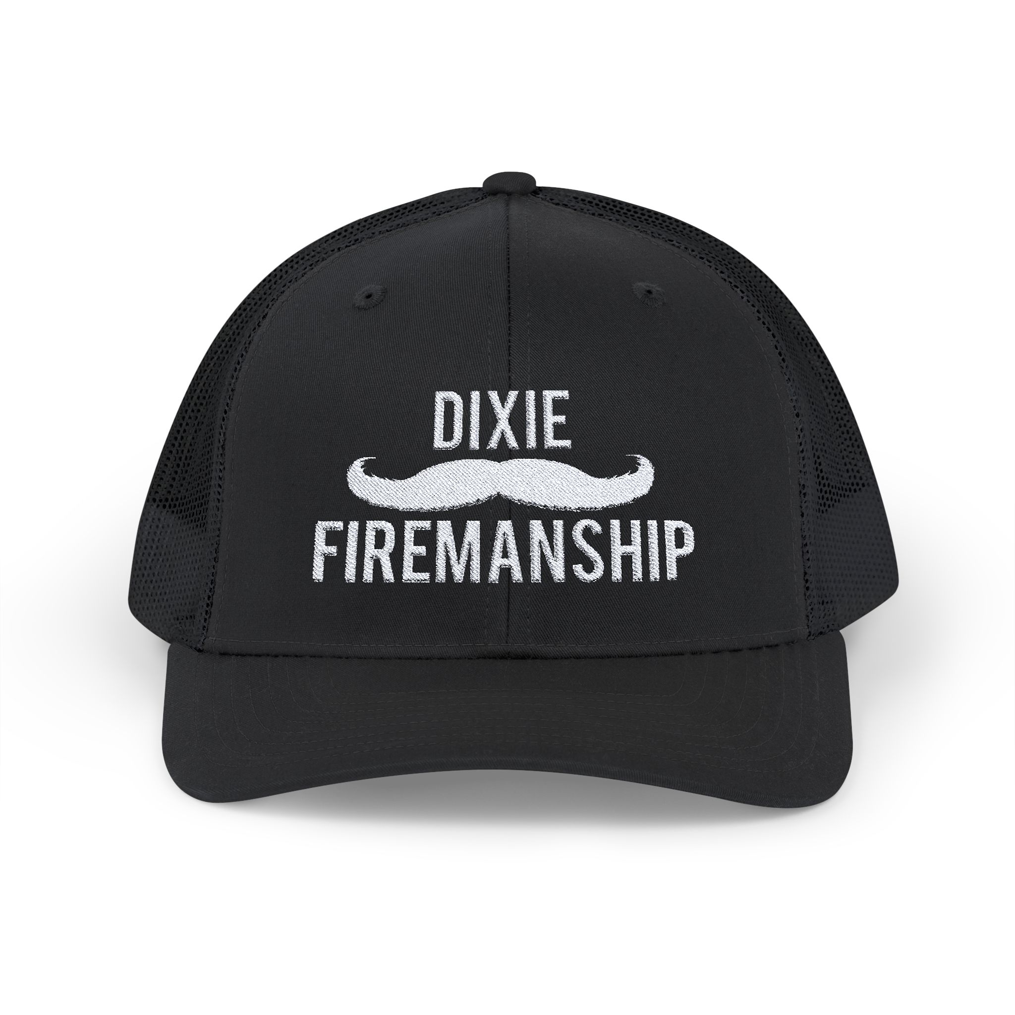 Dixie Mustache Snapback Trucker Cap - Image 5