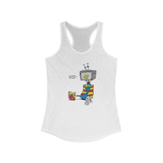 NL Women's Ideal Racerback Tank - TV Head