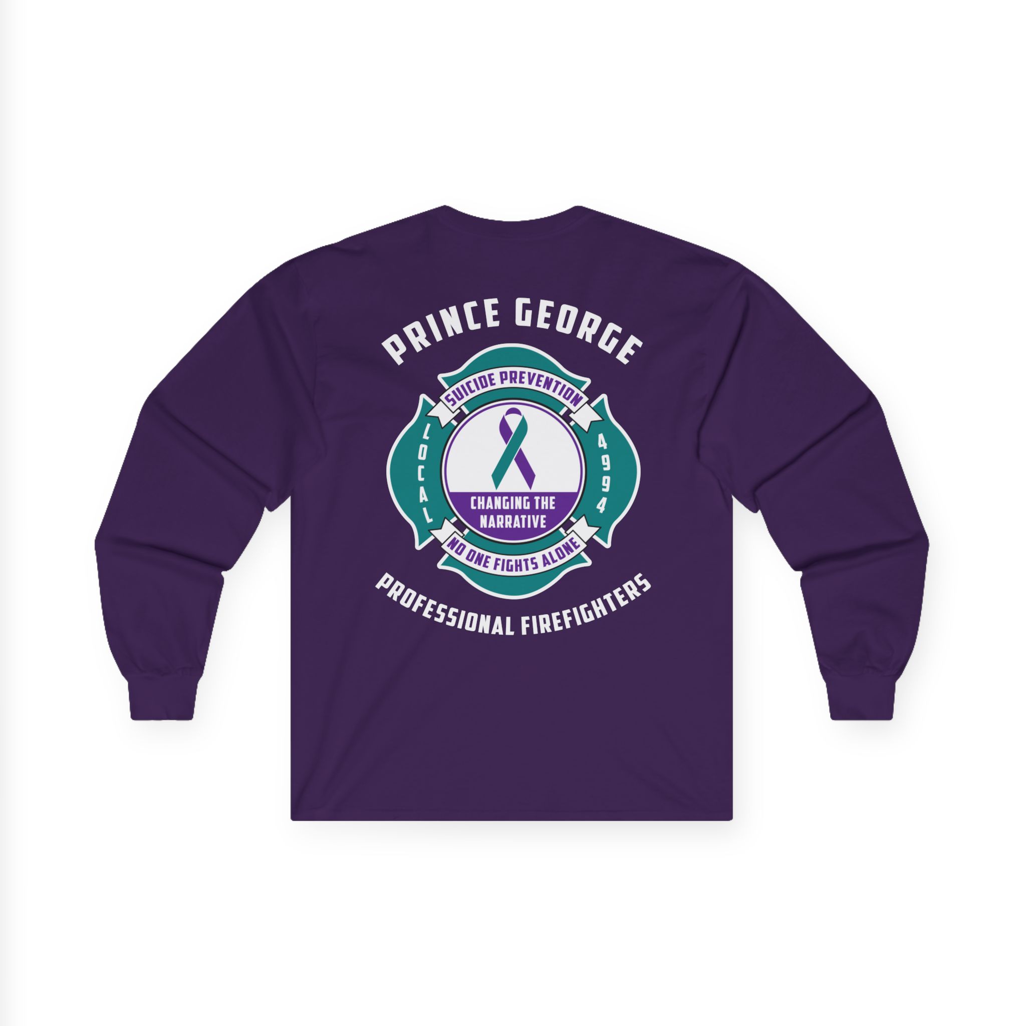 Prince George : Suicide Prevention : Long Sleeve Tee - Image 4