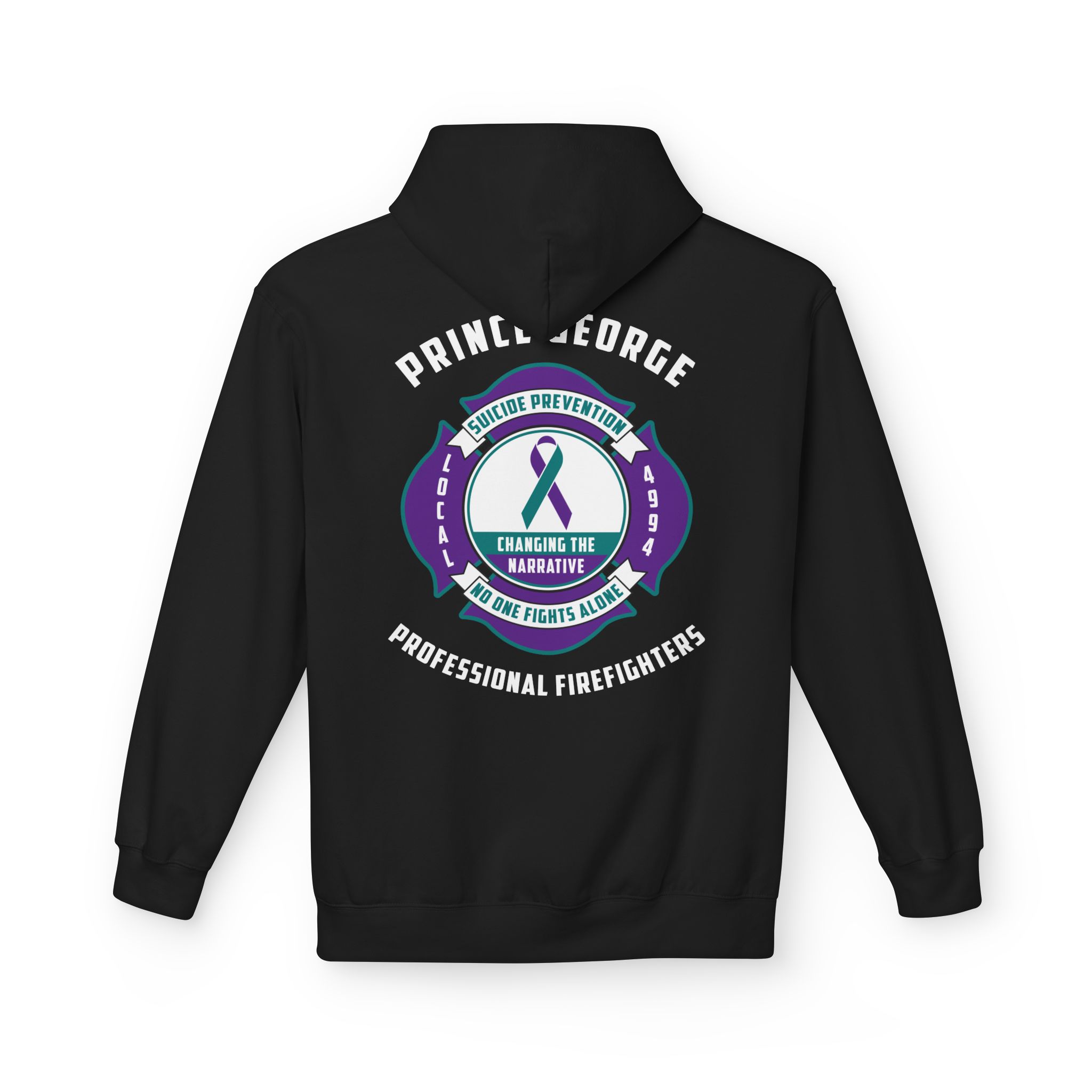 Prince George : Suicide Prevention : Soft Style Hoodie - Image 2