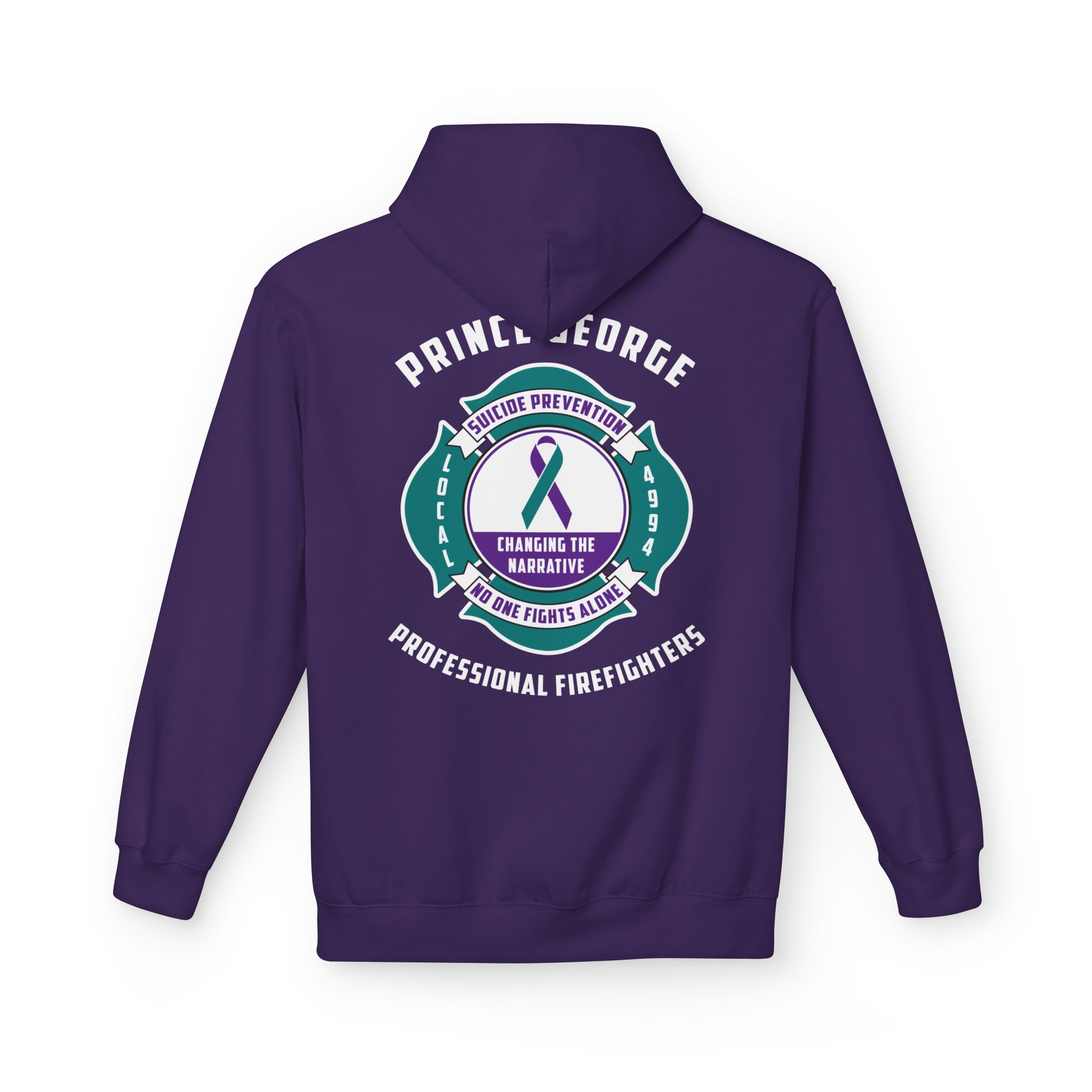 Prince George : Suicide Prevention : Soft Style Hoodie - Image 4