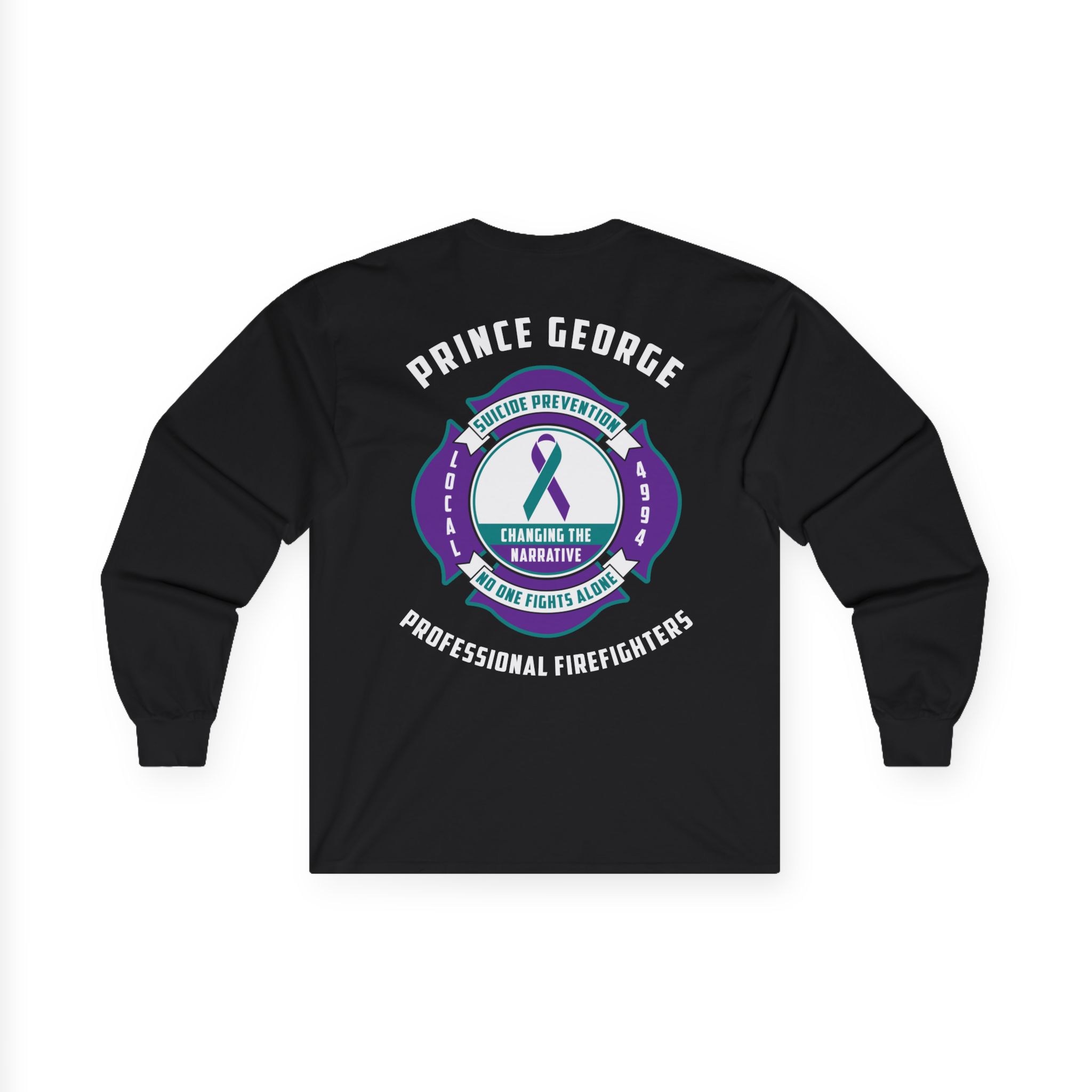 Prince George : Suicide Prevention : Long Sleeve Tee - Image 2