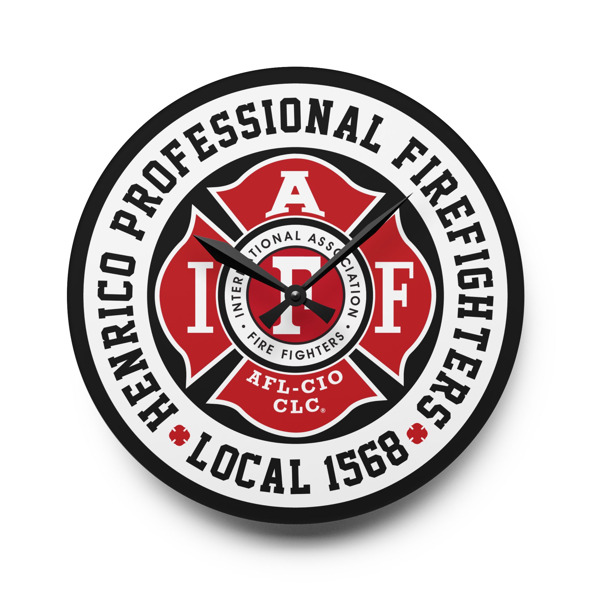 Local 1568 Acrylic Wall Clock - Image 5