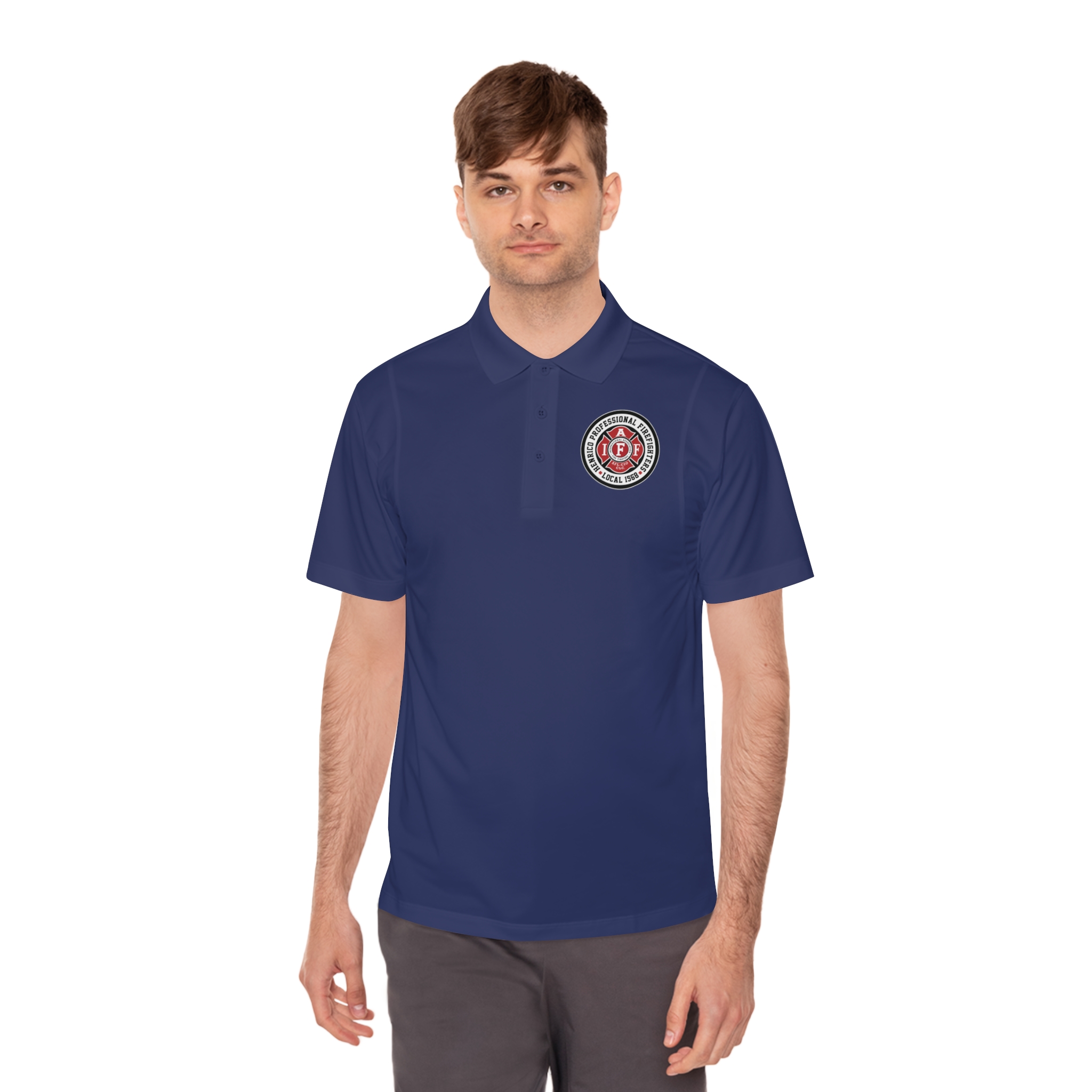 Local 1568 Men's Sport Polo Shirt - Image 12