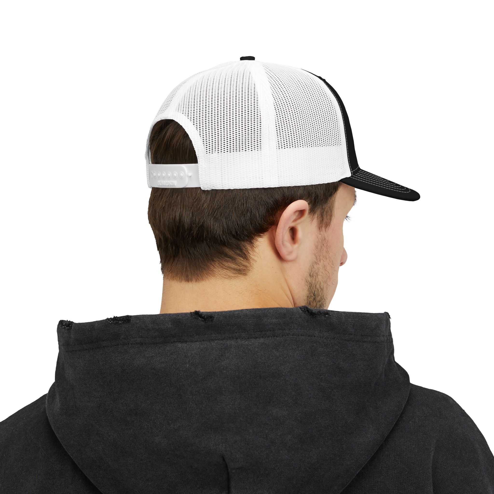 Local 1568 Snapback Trucker Cap - Image 4