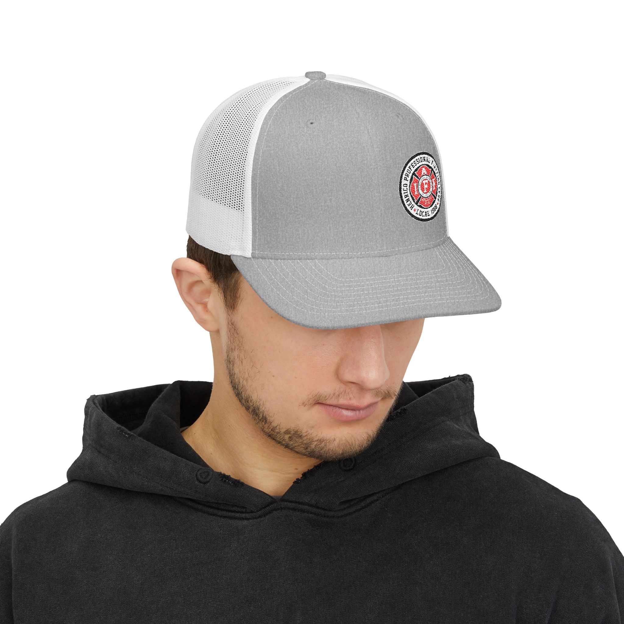 Local 1568 Snapback Trucker Cap - Image 7