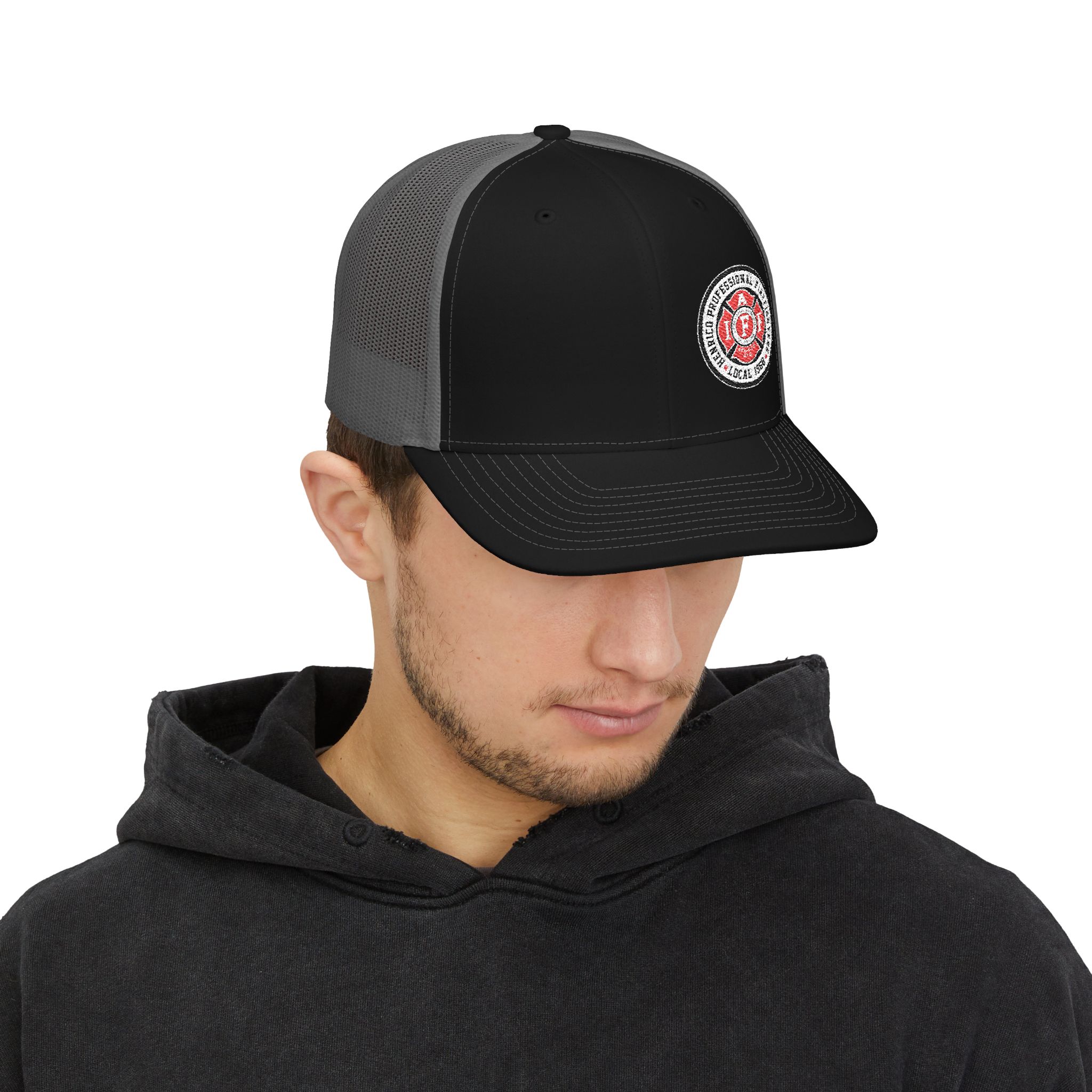 Local 1568 Snapback Trucker Cap - Image 11