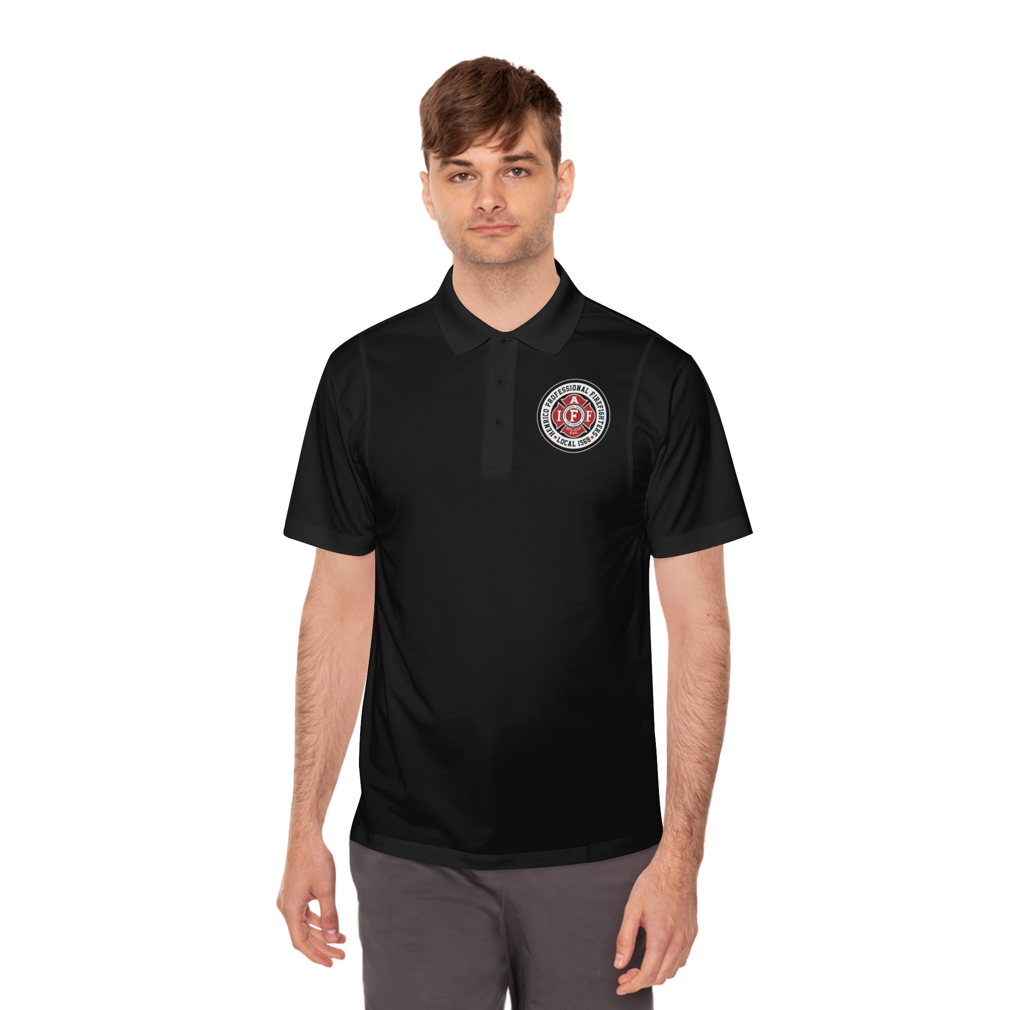 Local 1568 Men's Sport Polo Shirt - Image 9