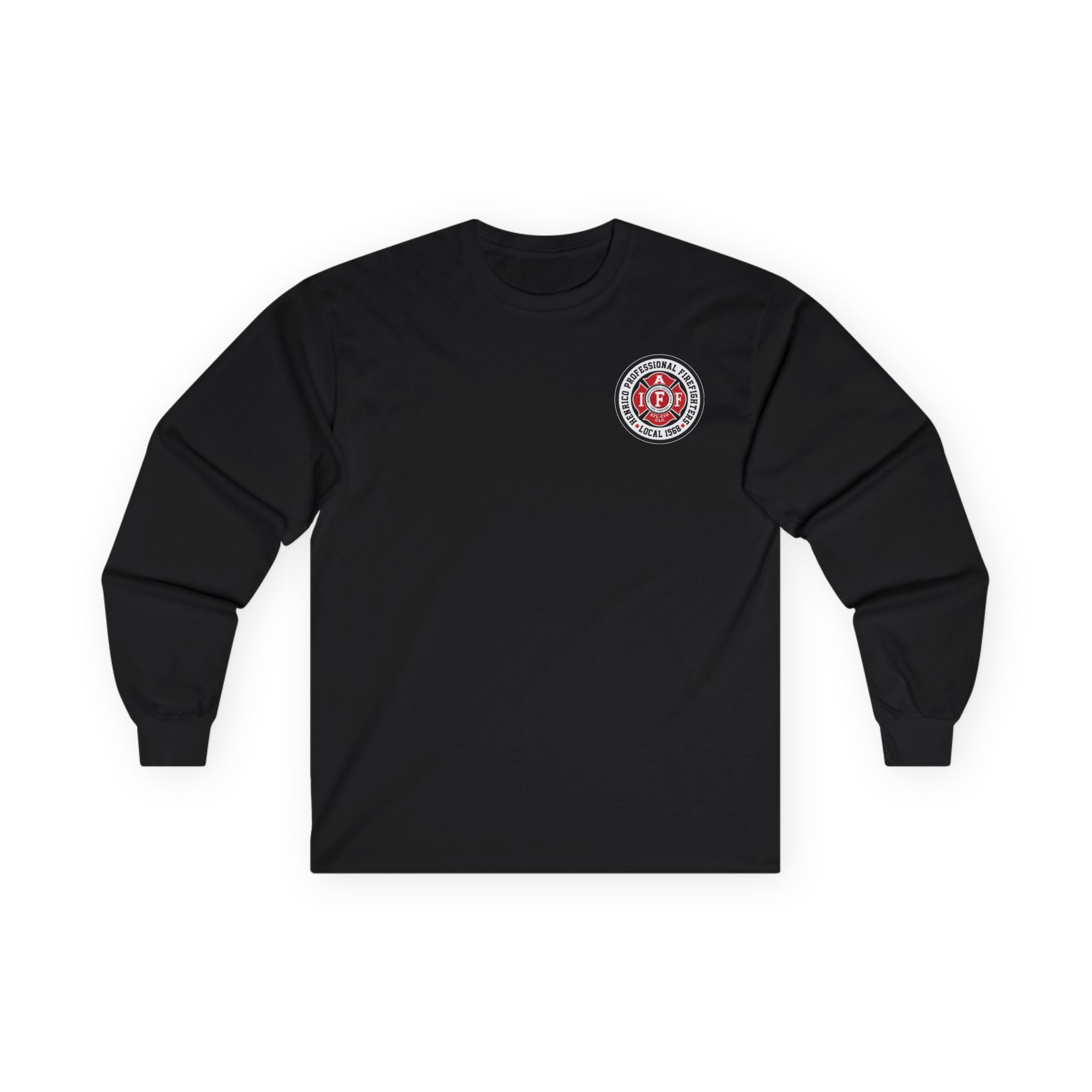 Local 1568 Long Sleeve Tee - Chest Only Print