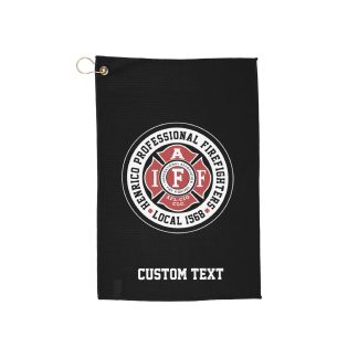 Local 1568 Golf Towel : Patch